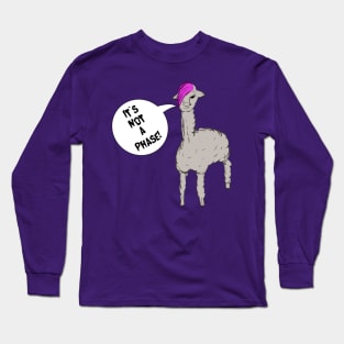 It's Not A Phase Alpaca Long Sleeve T-Shirt